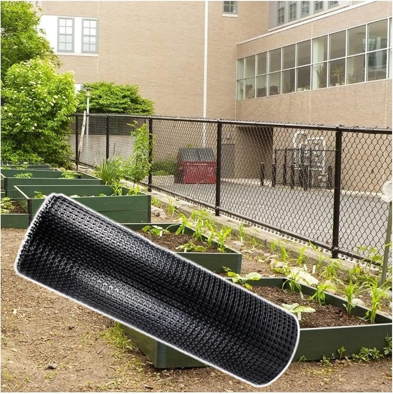 Balcony Privacy Network Plastic Safety Fence Garden Fence Animal Barrier Poultry Breeding Protective Net Chicken Net(1.2m(H) X50m(L)) - Image 1
