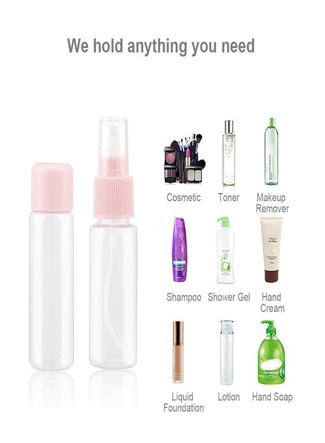 Vitog Travel Bottles Kit, TSA Approved Leak Proof Portable Toiletry Containers Set, Clear BPA Free PET Cosmetic Containers for Lotion, Shampoo, Cream, Soap, Set of 11 ( ? 20.3 x 2.5 x 7.6 cms ) - Image 5