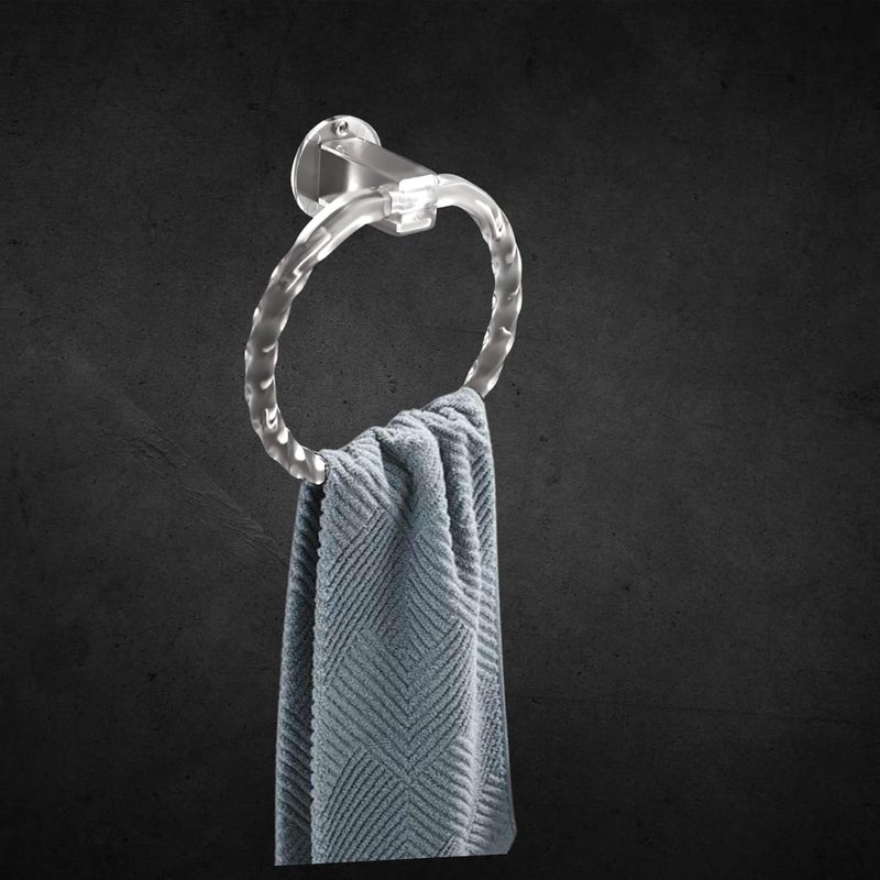 KI Unbreakable Napkin or Towel Ring (Twisted Shape)  - Image 2