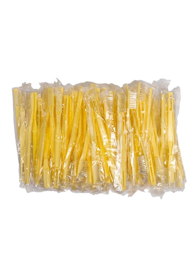 Vakly Vakly Individually Wrapped Disposable Toothbrushes [Pack of72 ] Comfortable Bristle Feel - Great for Travel and Guest Rooms (72)  - Image 5