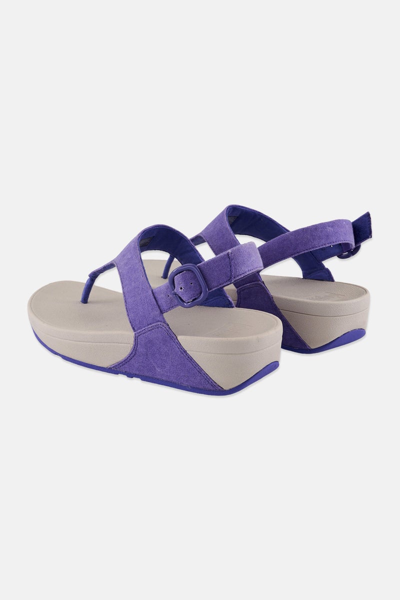 FitFlop Women Skinny Tones Adjustable Closure Sandals, Violet Blue - Image 3