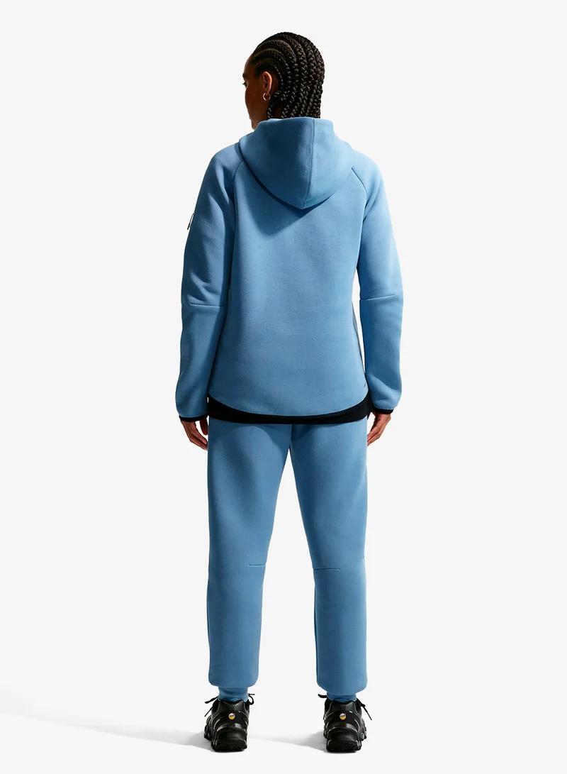 Nike WORK BLUE/(BLACK) Tech Fleece Hoodie for Women | Best Price UAE