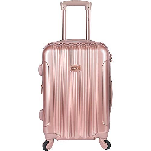 kensie 20" "Alma" Carry-On TSA-Lock Spinner Luggage, Black - Image 4