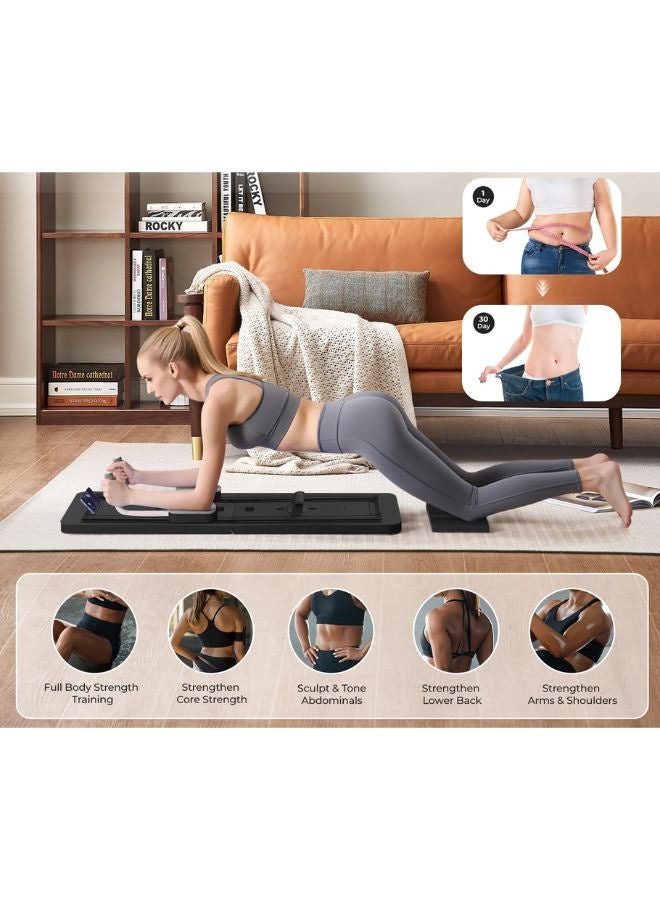 ماس منصة تمارين بيلاتيس متعددة الاستخدامات قابلة للطي – لوح لياقة 5 في 1 بديلة للأجهزة الرياضية وتناسب المنزل والسفر - Image 3