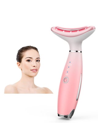 Beauty Massager for Face and Neck, Vibrating Facial with Heat , Vibration Led. Electric Skin Improve, Smooth, Firm, a Radiant Appearance (Pink) - pzsku/Z985DA749EB4D7C89755AZ/45/_/1677838094/053ee7b3-570a-425b-9b98-d00dde37d273