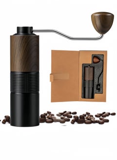 DIYANOO Manual Coffee Bean Grinder, hand coffee grinder with Stainless Steel Conical Grinding Burr for Espresso,Pour Over,FrenchPress,Moka,Americano, for Office Home Traveling Camping  - Image 1
