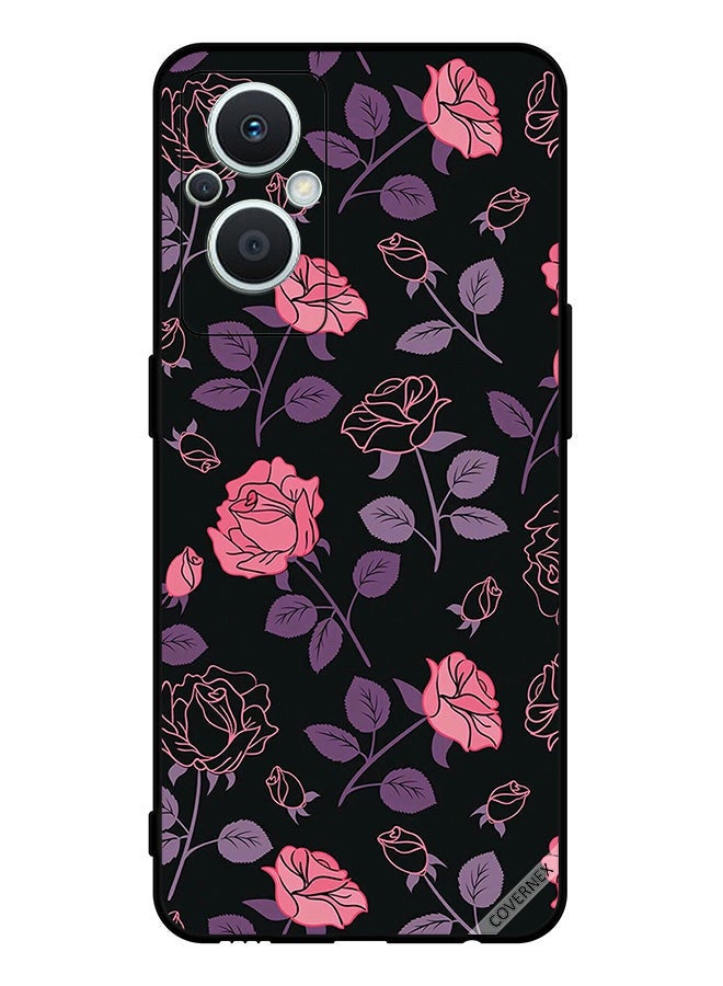 Covernex Protective Case Cover For Oppo Reno 7 Z 5G Pastel Goth Roses - Image 1