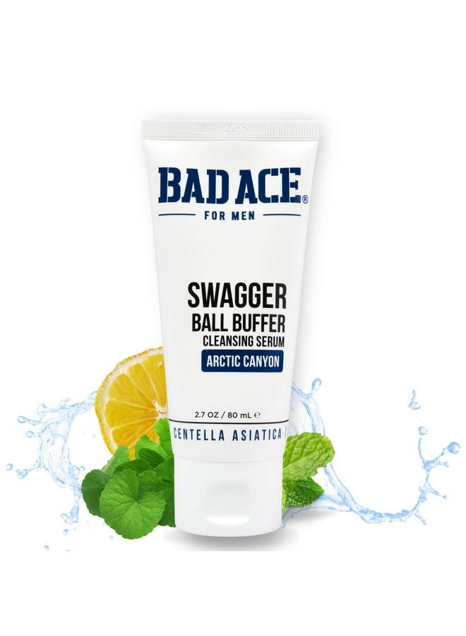 BAD ACE غسول كرات Swaggerball Buffer Rinsefree للرجال غسول كرات Swaggerball Intimate Wash للرجال غسول الأعضاء التناسلية Arctic Canyon - Image 1