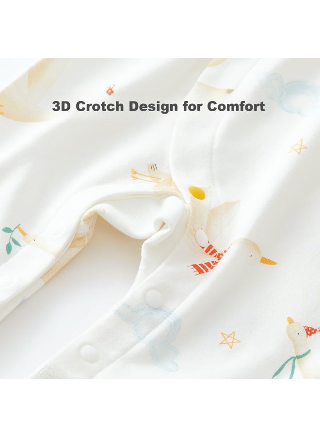 wismorni Weishimuni Baby Clothes, Pure Cotton, Spring And Autumn, Class A, Baby Romper, Long Sleeve, Super Cute Onesie, Crawling Suit, Autumn Outfit  - Image 5