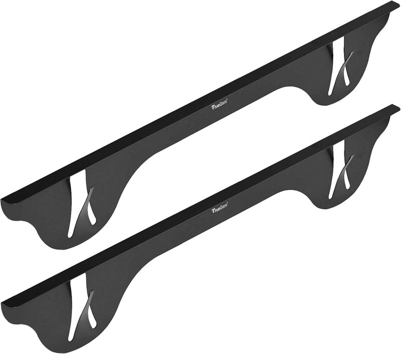 TrueGem Store Stove Gap Covers - 23.4", Black, Stainless Steel - Image 1
