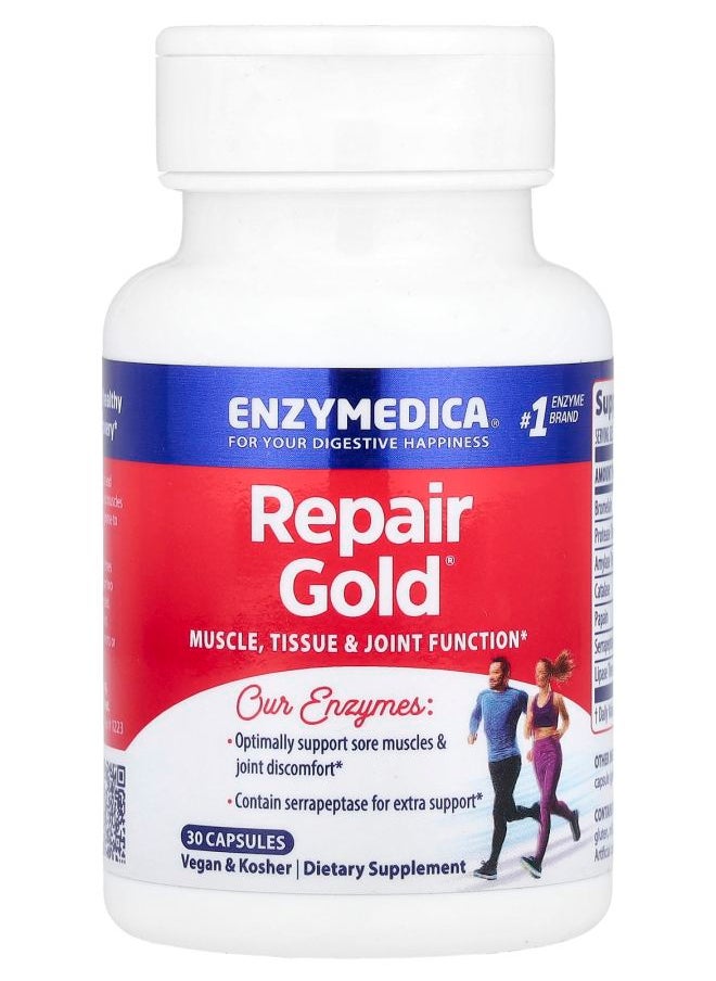 ENZYMEDICA Repair Gold® 30 Capsules 