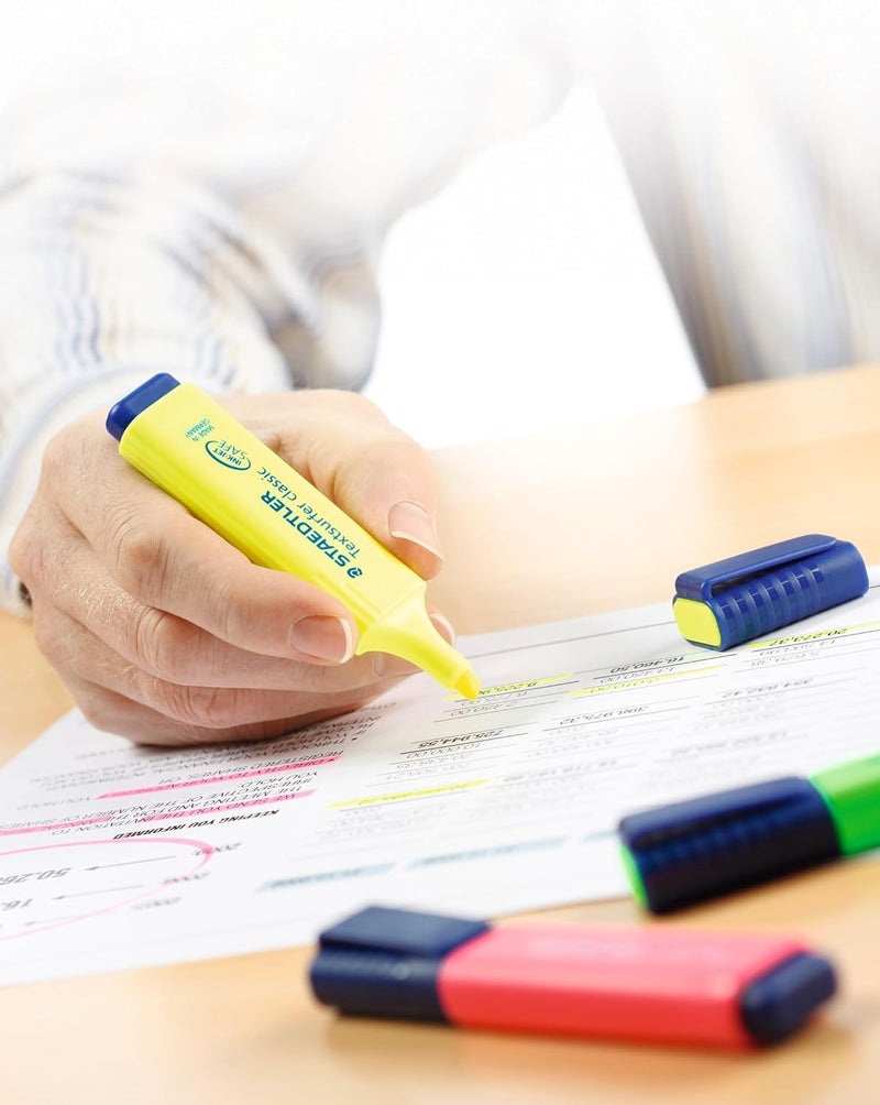 ستدلر مجموعة أقلام التحديد الكلاسيكية من ستيدلر تكست سيرفر، 8 قطع - Image 5