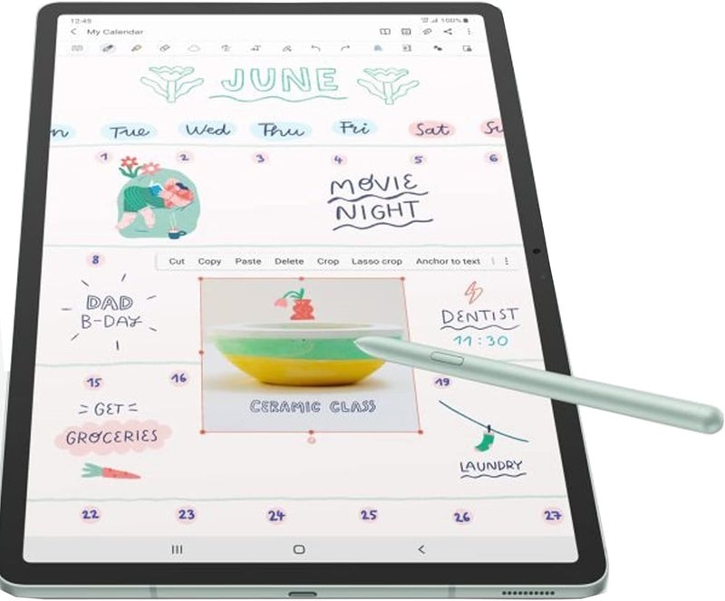 PCTC Galaxy Tab S7 FE Pen Replacemen Stylus Pen for Samsung Galaxy Tab S7 FE -T730, T733, T736B Touch Pen + Tips/Nibs(Without Bluetooth)(Mystic Green) - Image 5