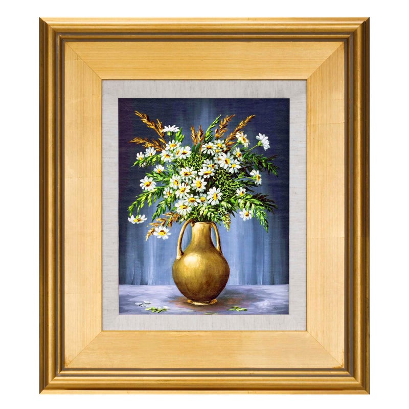 Creative Mark Elegant Plein Aire Gold Frame with Linen Liner, 16x20 Ornate Open Back Picture Frames, No Glass or Backing, Gessoed Wood, 2.75-inch Wide Moulding - Image 5