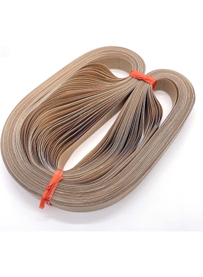 KOLAMOON 50pcs 810x15mm PTFE sealing belt for FR-900 FR-770 FR-810 sealing machine (Perimeter: 810mm)  - Image 1