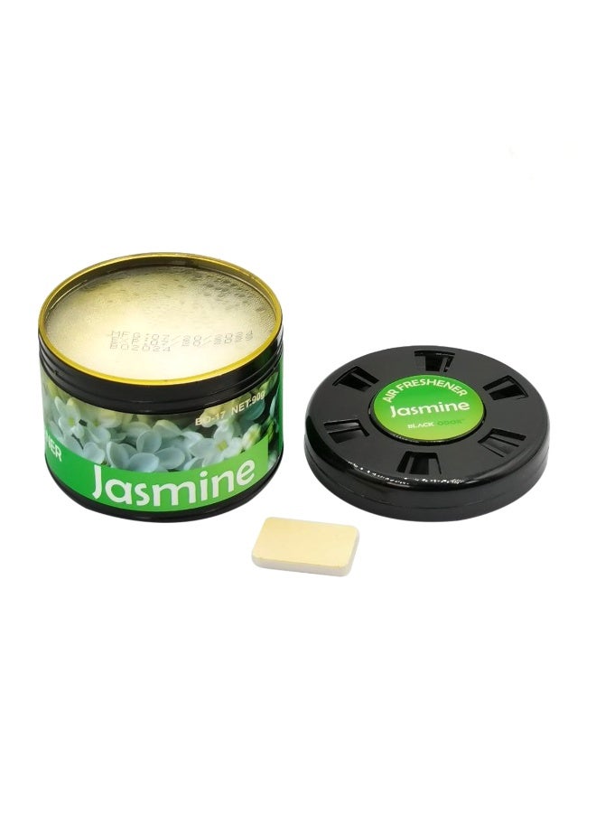 Black Odor BO-17 Jasmine Car Air Freshener Gel 90g - Premium Floral Essential Oil Scent, Long Lasting Spill-Proof Dashboard Fragrance, Eco-Friendly Interior Deodorizer, Soothing Jasmine Perfume for Automotive, Home & Office, - Image 3