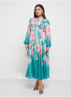 Khizana Floral Print Dress  - Image 4