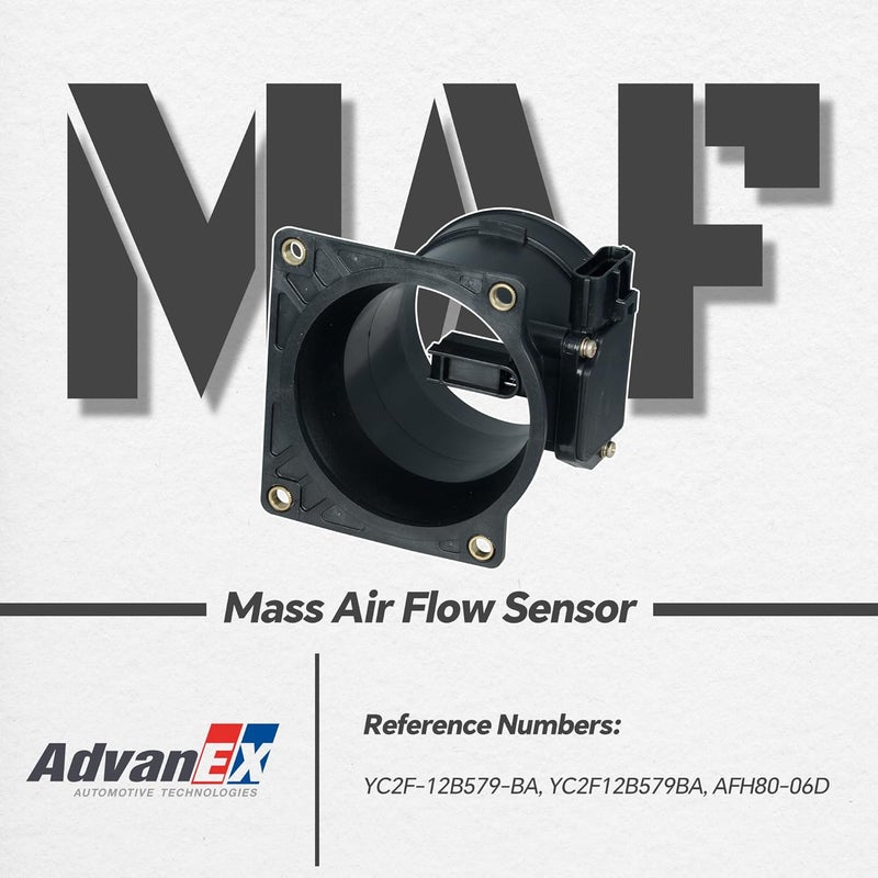 AdvanEX Mass Air Flow Sensor AFH80-06D for Ford Vehicles - Image 2