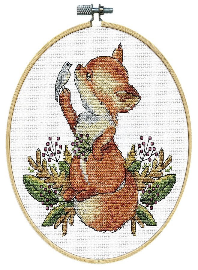 DesignWorks Ink Counted Cross Stitch Fox - Image 1