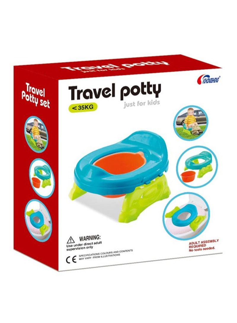 إيه جي دي طقم مقعد نونية للأطفال قابل للطي وخفيف الوزن - Image 2