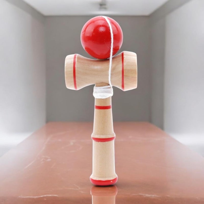 Upbeat Pro Kendama Japenese Wooden Skill Game I Handcrafted Wood Ball & Cup Toy I Perfect Hand-Eye Coordination Game for Kids & Adults I Fun & Interactive Balance Game - Image 3