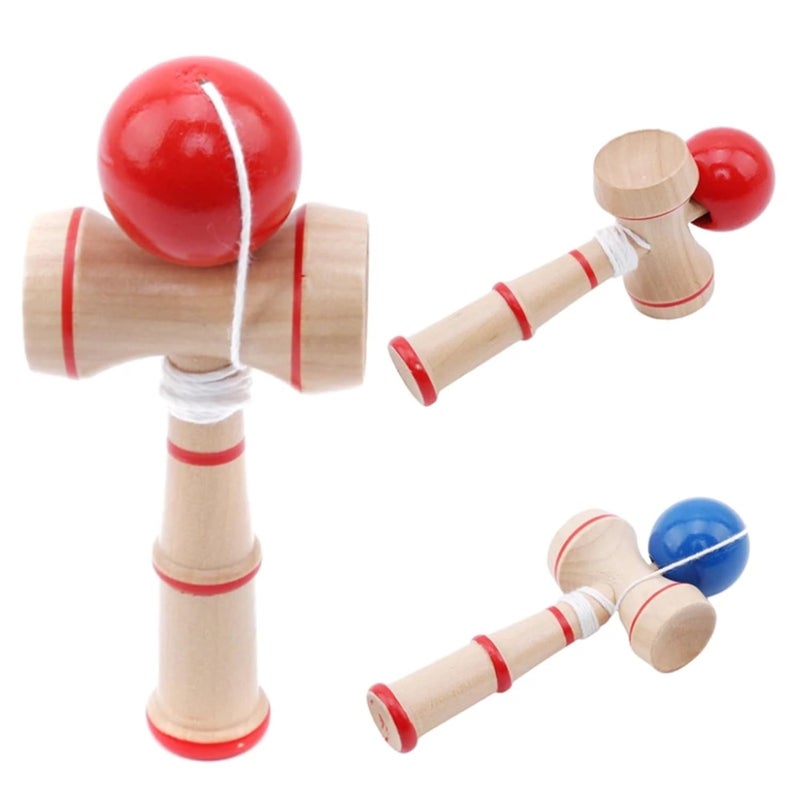Upbeat Pro Kendama Japenese Wooden Skill Game I Handcrafted Wood Ball & Cup Toy I Perfect Hand-Eye Coordination Game for Kids & Adults I Fun & Interactive Balance Game - Image 4