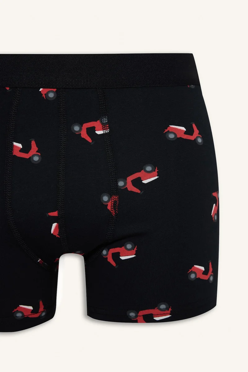 Defacto  Regular Fit Printed Elastic Band 2 piece for Men | Best Price UAE