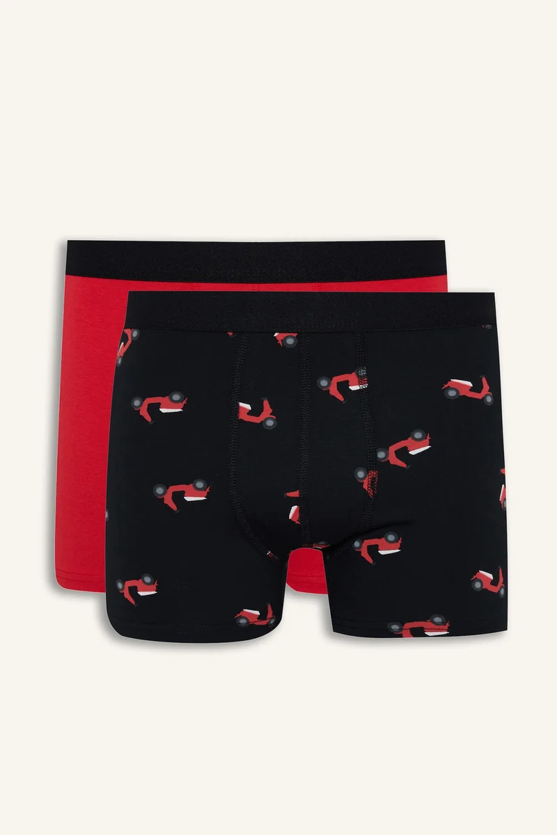 Regular Fit Printed Elastic Band 2 piece