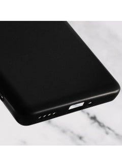 Generic Oppo Realme GT Neo 6 SE 5G Case, Soft TPU Shockproof Silicone Bumper, Anti-Fingerprints Full Body Protective Cover, 6.78 Inches, Black  - Image 2