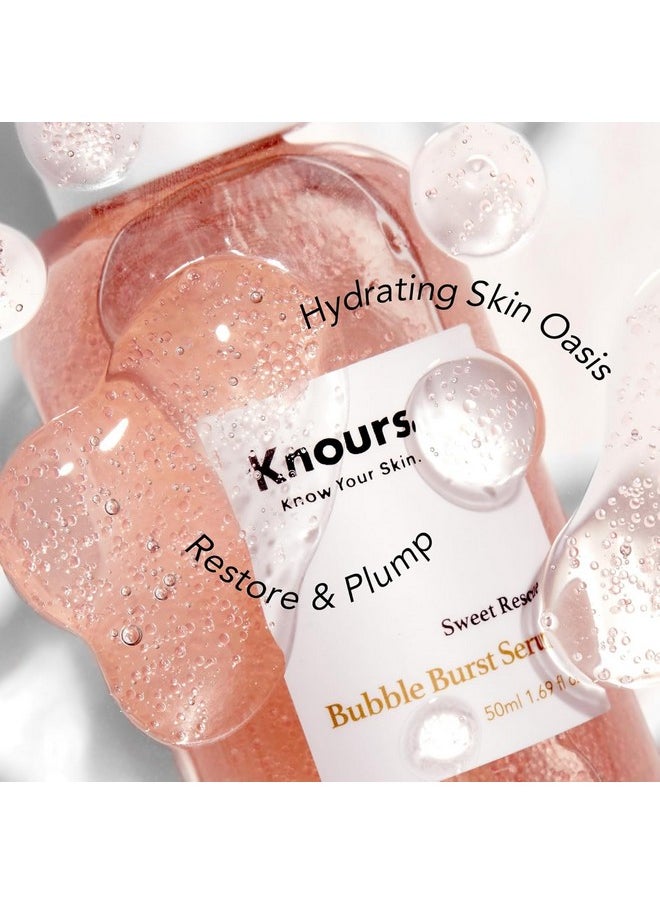 Generic - Knours. Balancing 5xHA + Gromwell Root Bubble Burst Serum, Rose Water Niacinamide Hydrating Improve Tone Korean Skincare Clean Beauty (50ml 1.69fl. oz.) - Image 1