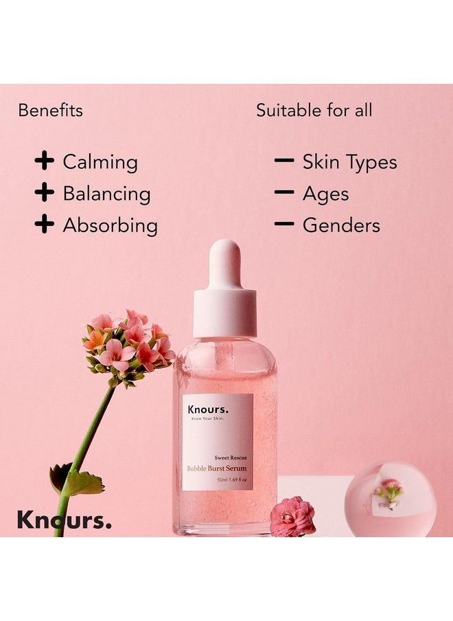 Generic - Knours. Balancing 5xHA + Gromwell Root Bubble Burst Serum, Rose Water Niacinamide Hydrating Improve Tone Korean Skincare Clean Beauty (50ml 1.69fl. oz.) - Image 1