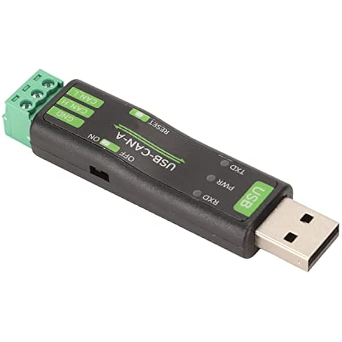 rayihni محول USB إلى CAN، 5KBPS إلى 1MBPS 4 أوضاع محول USB CAN قابل للتخصيص شريحة STM32F103 للكمبيوتر - Image 1