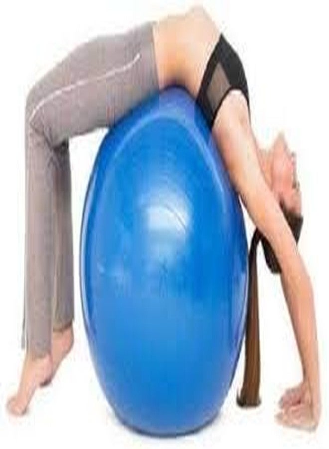 GION Yoga Ball- Anti Burst 65 cm Exercise Ball with Inflation Pump, Non-Slip Gym Ball, for Yoga, Pilates, Core Training Exercises at Home and Gym- [Multi Color As Per Available]. - Image 5