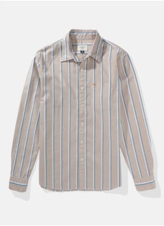 AE Striped Everyday Oxford Button-Up Shirt