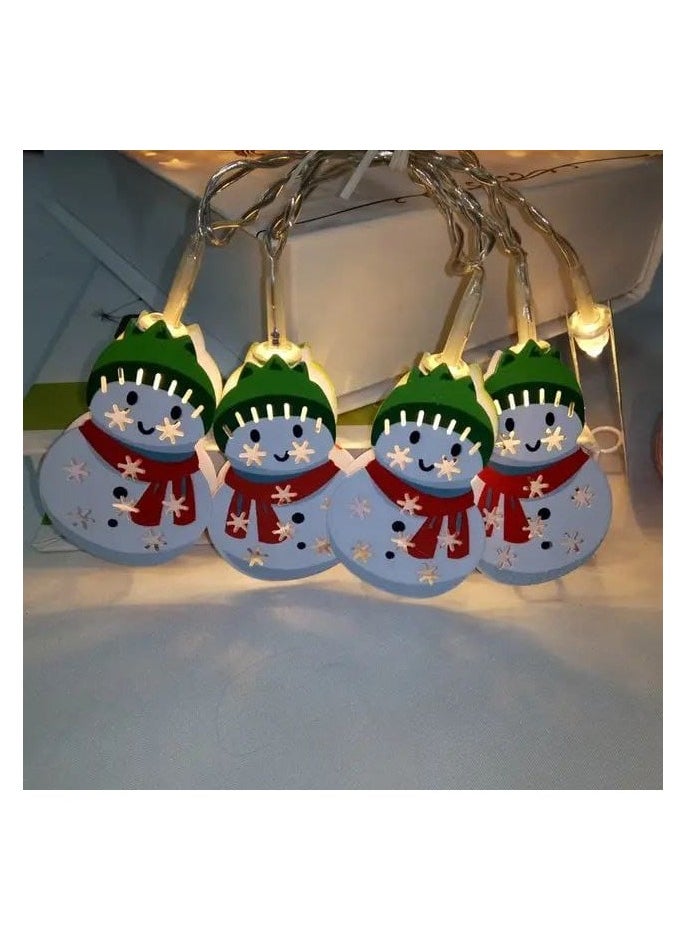 Generic - Syria light, metal, New Year's shapes, size 3 meters, in a hidden box, the material of the branch is metal, available with lighting and room, operated by a regular battery - Image 1