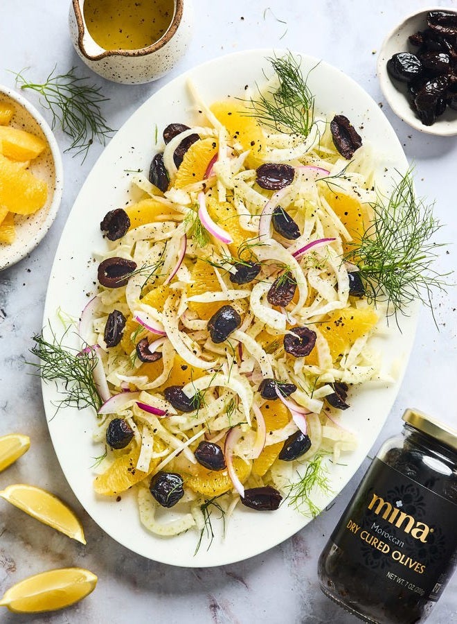 Mina Dry Cured Black Beldi Olives, Premium Handpicked and Naturally Cured in Morocco - Gluten Free, Low Carb, Vegan - Great Keto Snacks to Go, 7 oz - Image 5