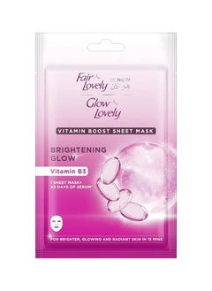 Glow & Lovely Vitamin B3 Sheet Mask  - Image 1