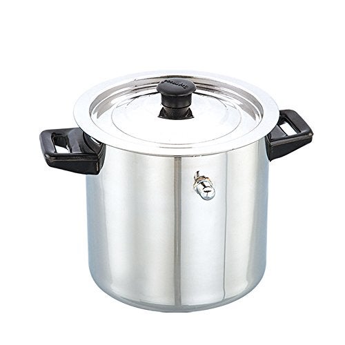 Expresso Milk Boiler Induction Friendly Pot, 1.5 litres, 5 Piece, Silver, 1.50 Litre (JK1015_1.5L) - Image 1