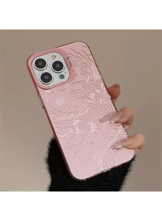 غلاف هاتف أبيض عاجي على الطراز الصيني لجهاز iPhone 14 Pro Max - Image 5