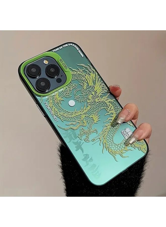غلاف هاتف أبيض عاجي على الطراز الصيني لجهاز iPhone 14 Pro Max - Image 3