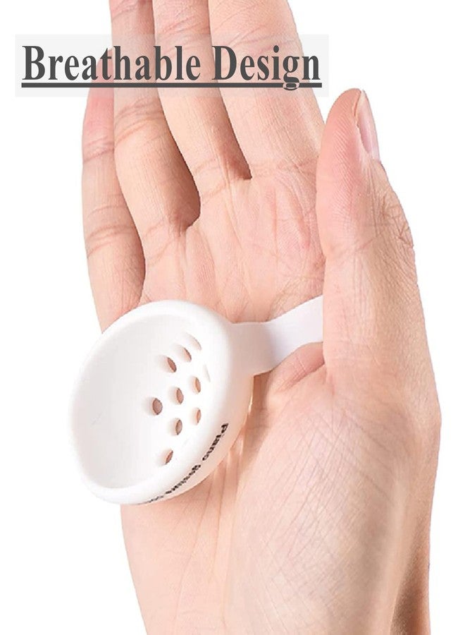 Koldot Piano Finger Trainer Ball Hand Corrector Finger Exercisers Posture Correction Tool Round Shape Semi Sphere Silicone Finger Training Ball for Beginners 2Pcs（White） - Image 5