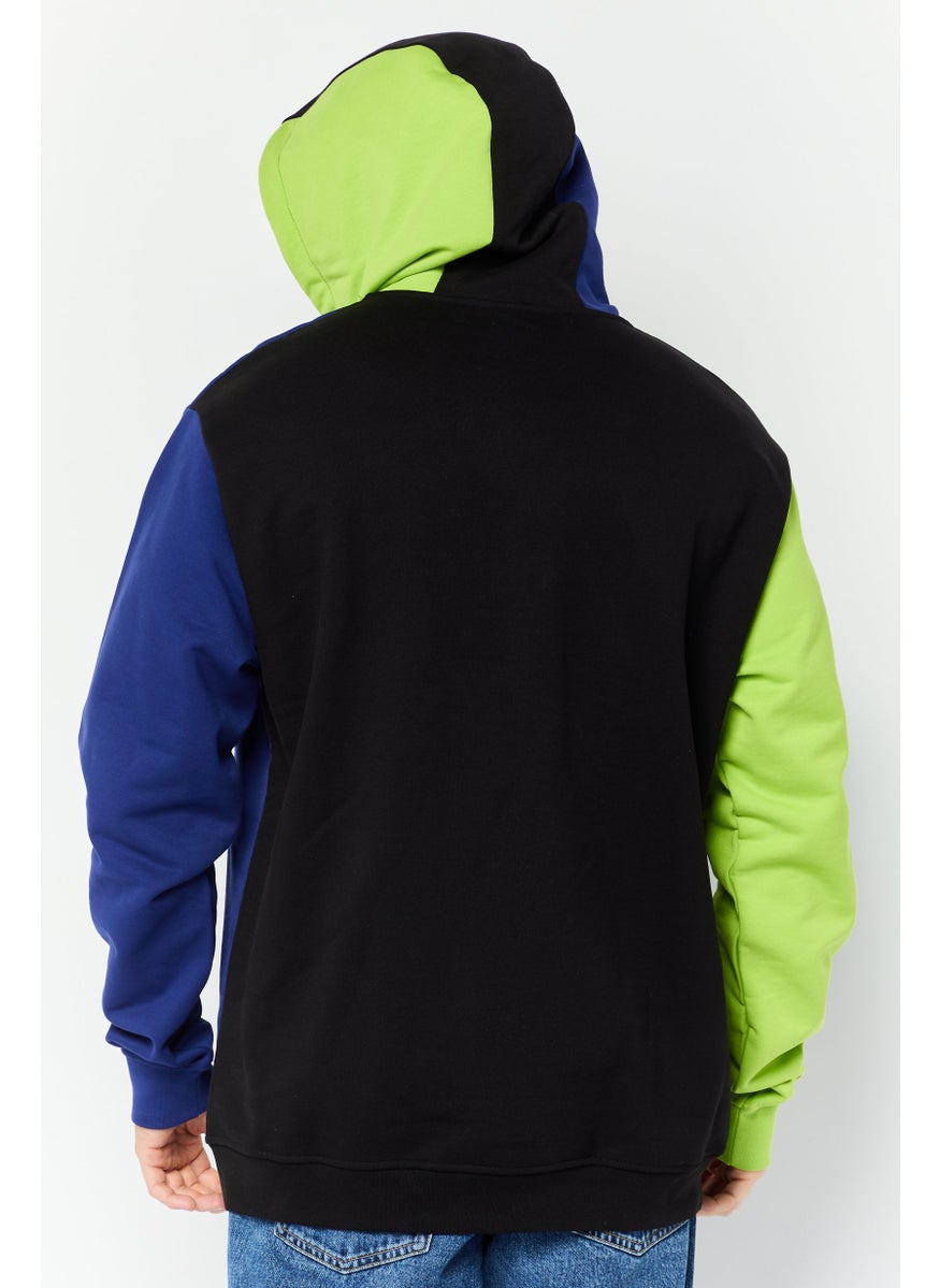 LAMBORGHINI Men Brand Logo Long Sleeves Hoodie Multicolor  - Image 3