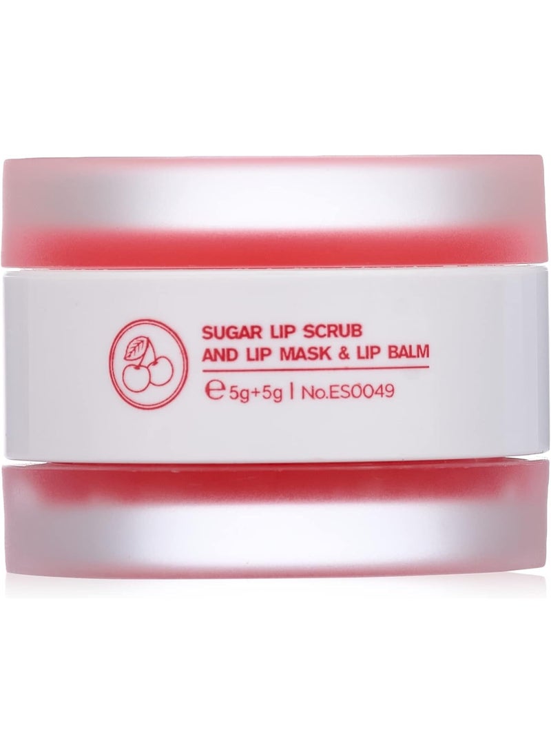 ESTELIN 3 in 1 Lip care set Sugar lip scrub and lip mask and lip balm 5g - Image 1