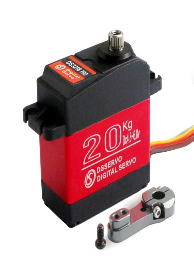 ZOSKAY servo 6V 20kg/0.09S High Speed Servo DS3218 PRO Waterproof High Torque Metal Gear Standard Digital Servo for 1/8 1/10 Scale RC Cars (Control Angle 270) - Image 1