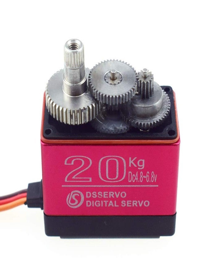 ZOSKAY servo 6V 20kg/0.09S High Speed Servo DS3218 PRO Waterproof High Torque Metal Gear Standard Digital Servo for 1/8 1/10 Scale RC Cars (Control Angle 270) - Image 5