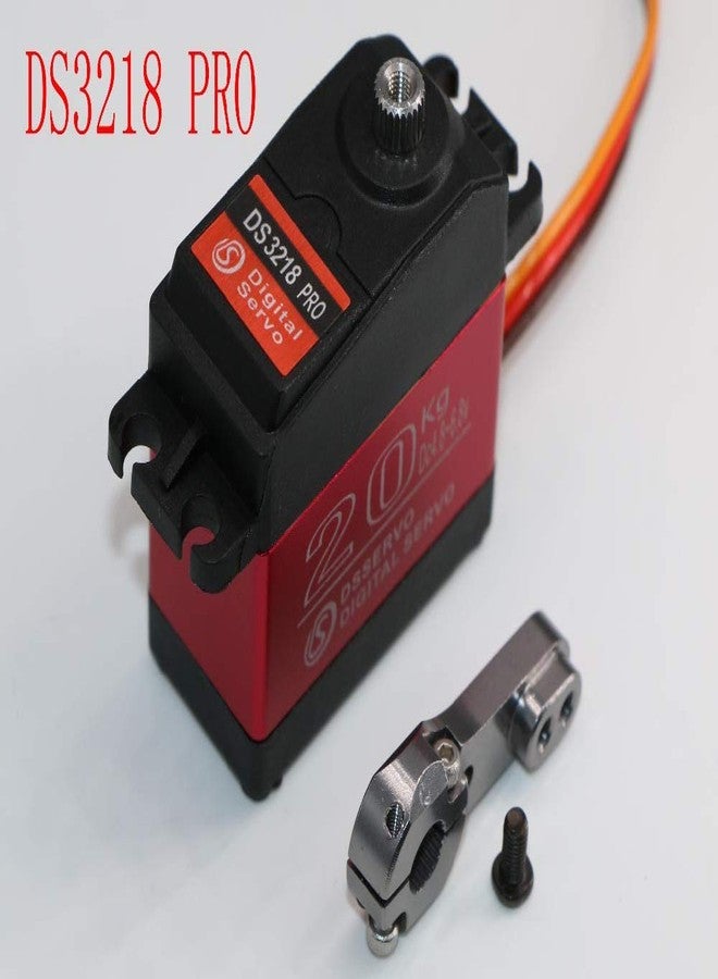 ZOSKAY servo 6V 20kg/0.09S High Speed Servo DS3218 PRO Waterproof High Torque Metal Gear Standard Digital Servo for 1/8 1/10 Scale RC Cars (Control Angle 270) - Image 4