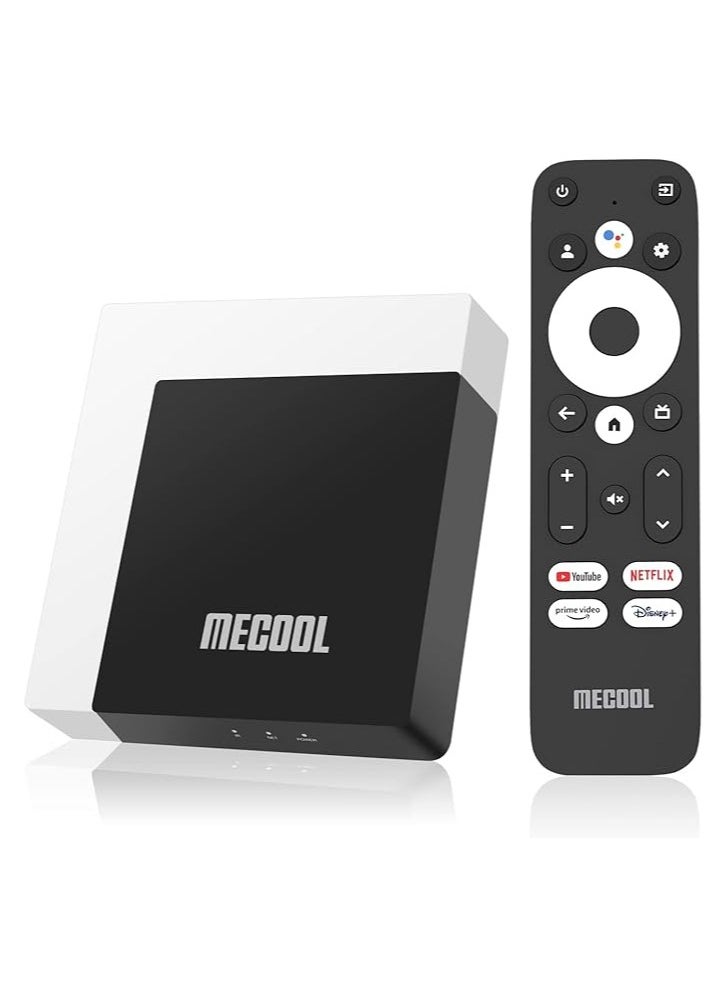 MECOOL Android TV Box 11.0, MECOOL KM7 Plus Smart TV Box 4K HDR 2GB 16GB Support 2.4G/5.0G/BT 5.0/AV1 GTV Remote Streaming Media Player with Amlogic S905Y4 Netflix Google Assistant  - Image 1