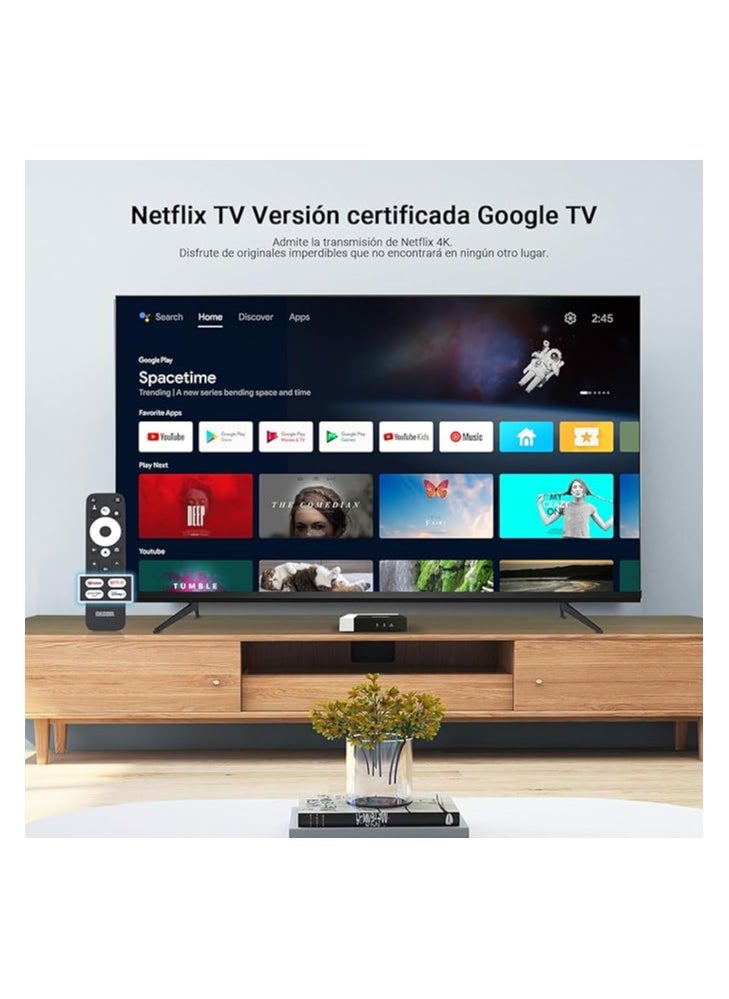 MECOOL Android TV Box 11.0, MECOOL KM7 Plus Smart TV Box 4K HDR 2GB 16GB Support 2.4G/5.0G/BT 5.0/AV1 GTV Remote Streaming Media Player with Amlogic S905Y4 Netflix Google Assistant  - Image 3