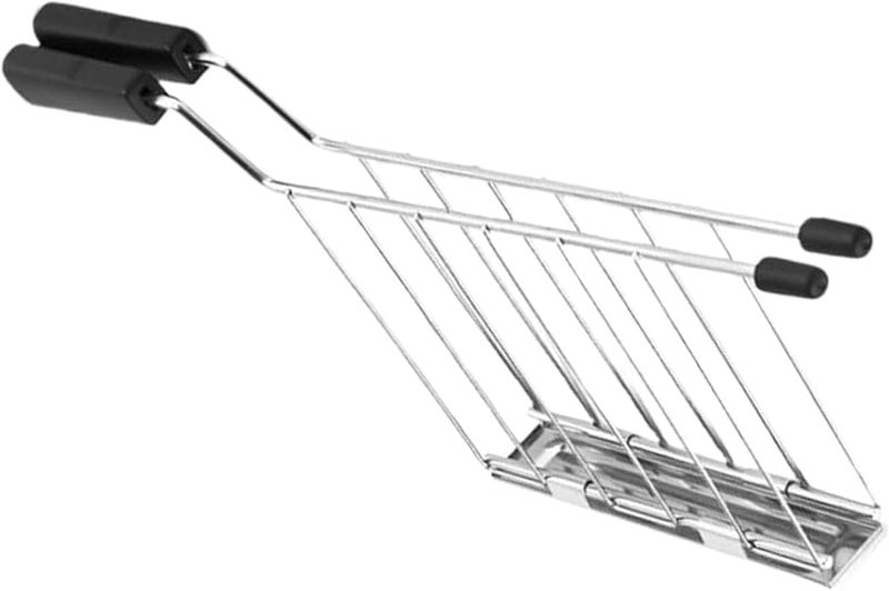 Stainless Steel Toaster Warming Rack Sandwich Bread Toast Holder For Kitchen - Image 1