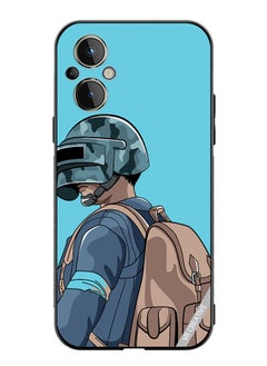 VR CREATIVE Protective Case Cover For OnePlus Nord N20 5G Helmet And In Military Uniform Design Multicolour  - Image 1